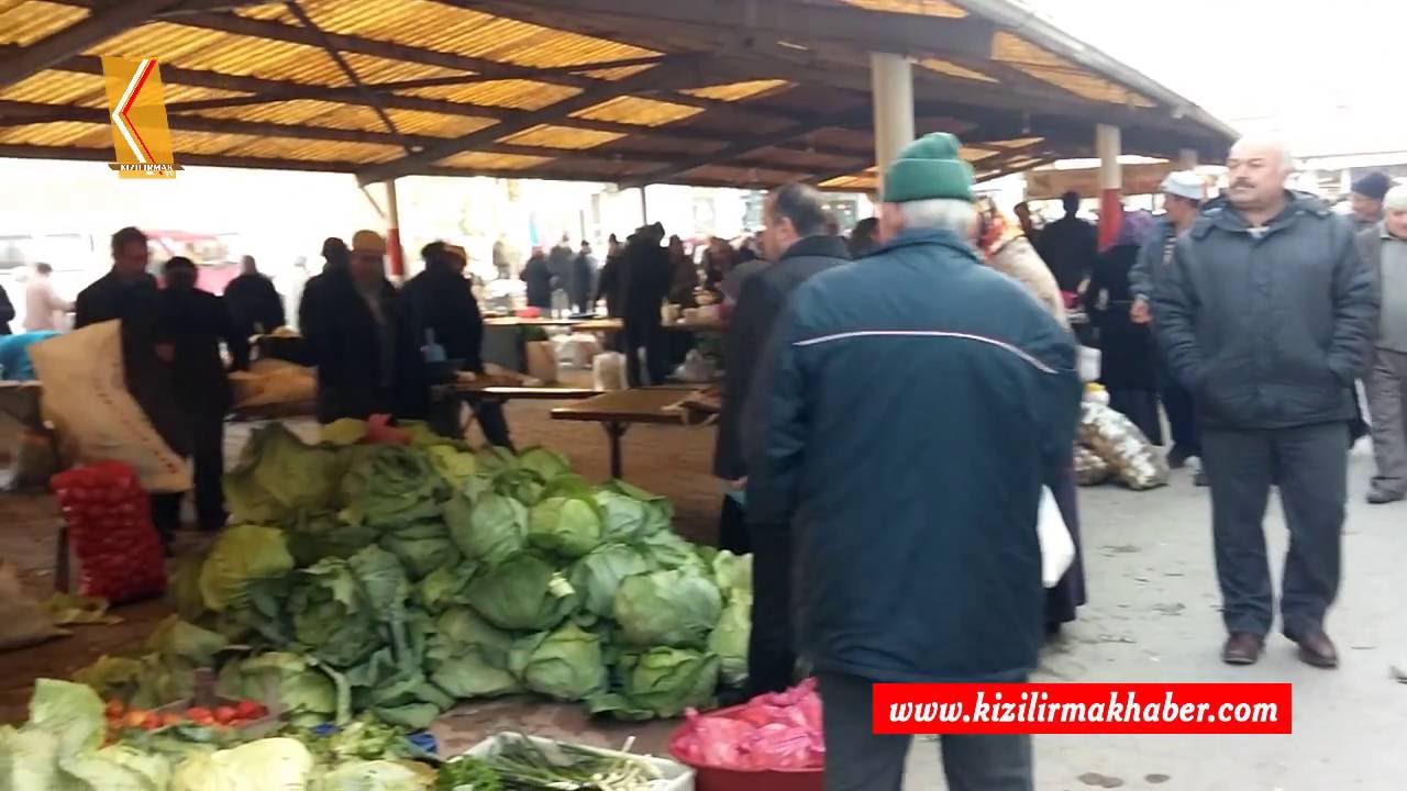 Osmancık Köy Pazarında İlginç Görüntüler