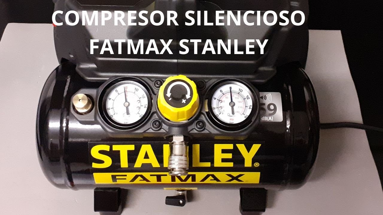 Compresor de Aire Silencioso Fatmax DST - STANLEY