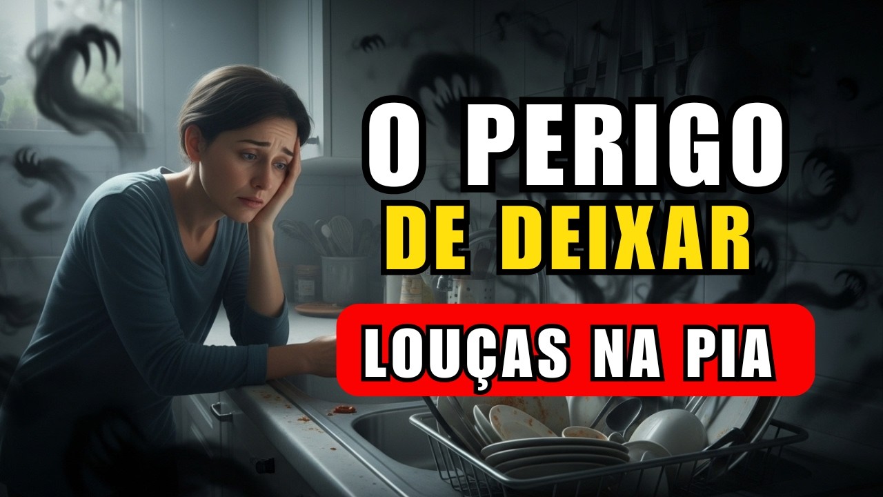 Alerta Espiritual: O Perigo Escondido SILÊNCIO da Louça Suja na Sua Casa”