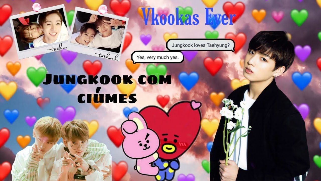 [LIGAÇÃO TAEKOOK] Jungkook com ciúmes