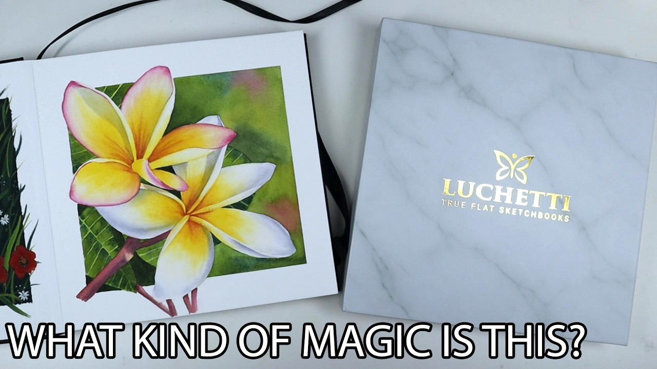 600 gsm 100% cotton watercolor sketcbook with no gutter LUCHETTI review