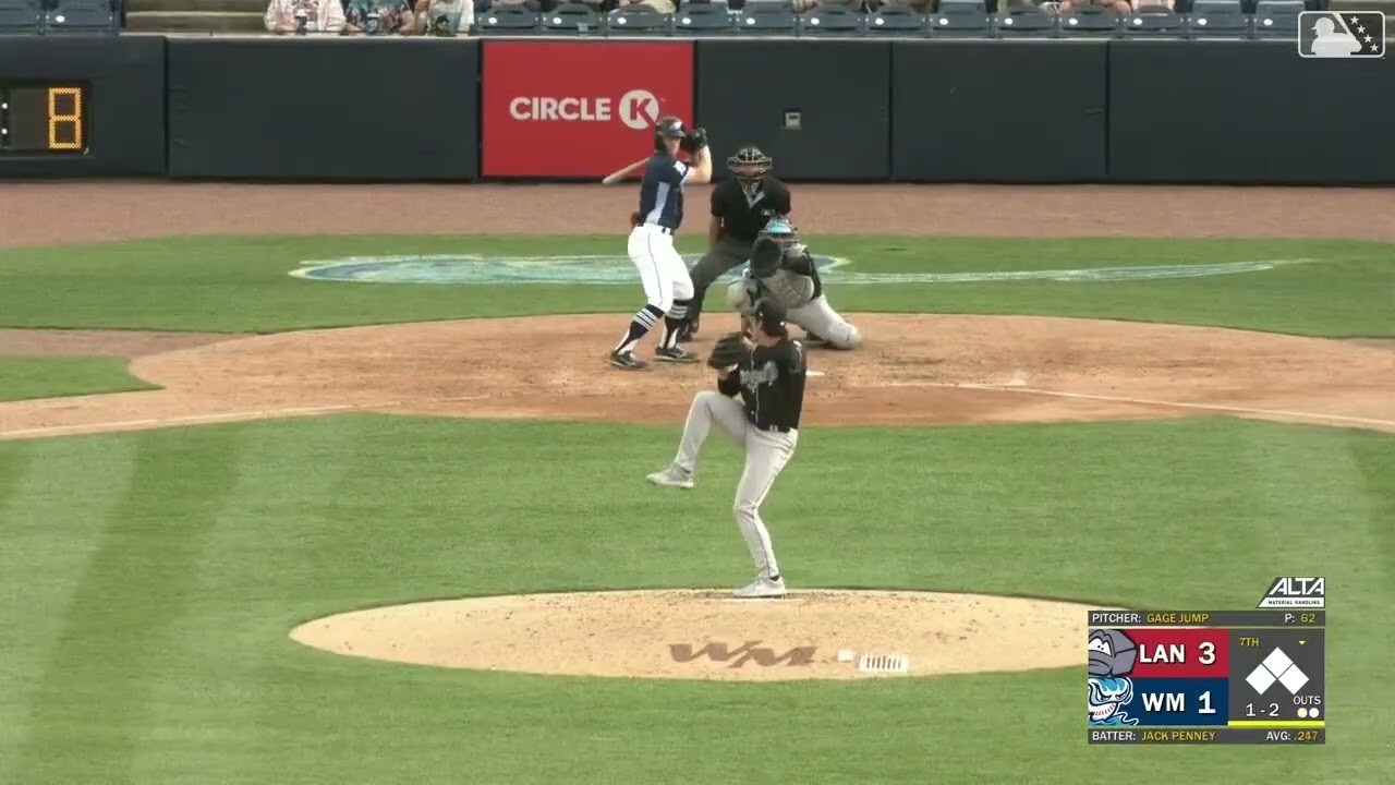 Gage Jump Strikes Out 8 in 8 Innings! | Athletics Prospect