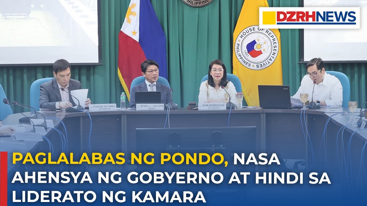 Paglalabas ng pondo, nasa ahensya ng gobyerno at hindi sa liderato ng Kamara - Speaker Dy