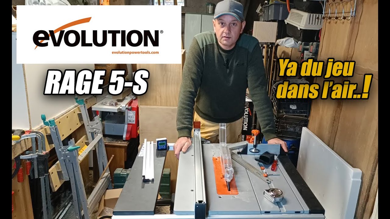 Scie sur Table EVOLUTION RAGE 5-S