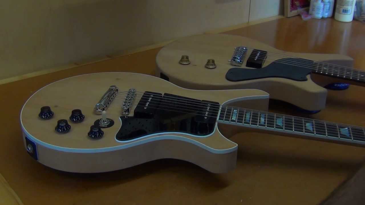 Building A Gibson Les Paul Junior Style Guitar - Part Four