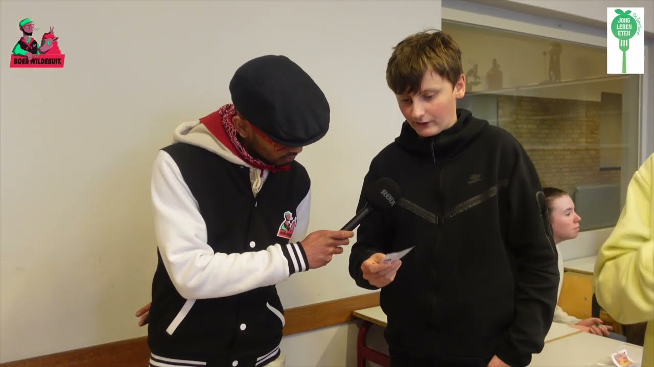 Vlog 3 gezonde voeding met JLE bij Carmel college Salland met SVO