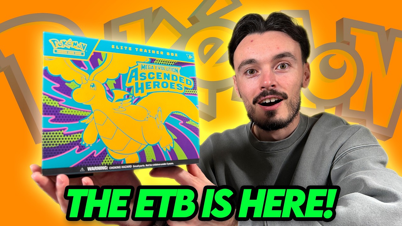 The NEW Ascended Heros ETB Is Here!
