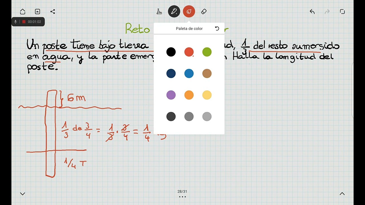 Reto matemático fin de semana. Calcular longitud de un poste. Cuidado con la trampa 🪤😛.