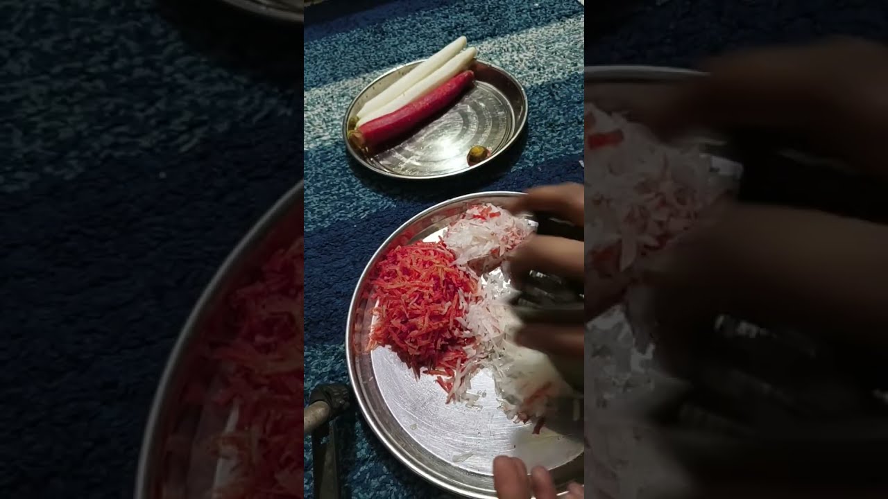 Mooli gajar mix paratha 😋😋💯👌