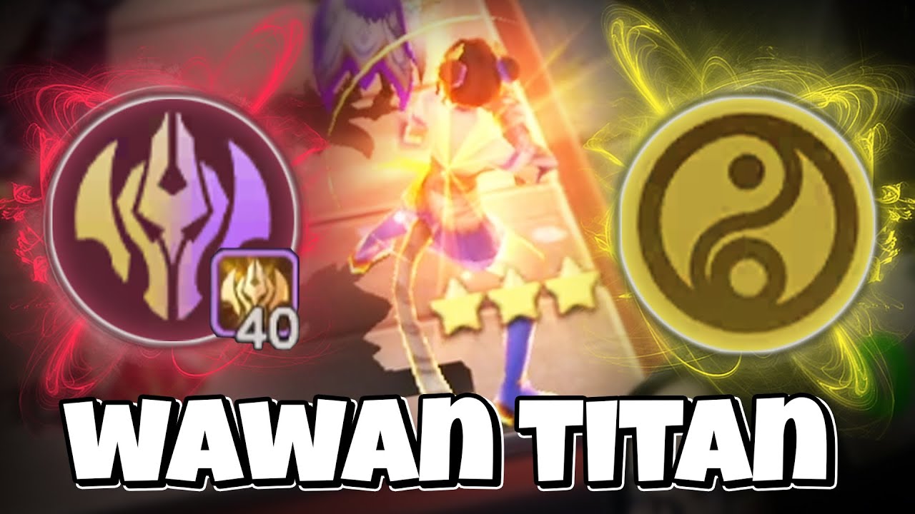 WANWAN TITAN IMMORTAL FULL STACK!! TERNYATA MASIH KUAT BANGET PAKCOY!! MAGIC CHESS MOBILE LEGENDS