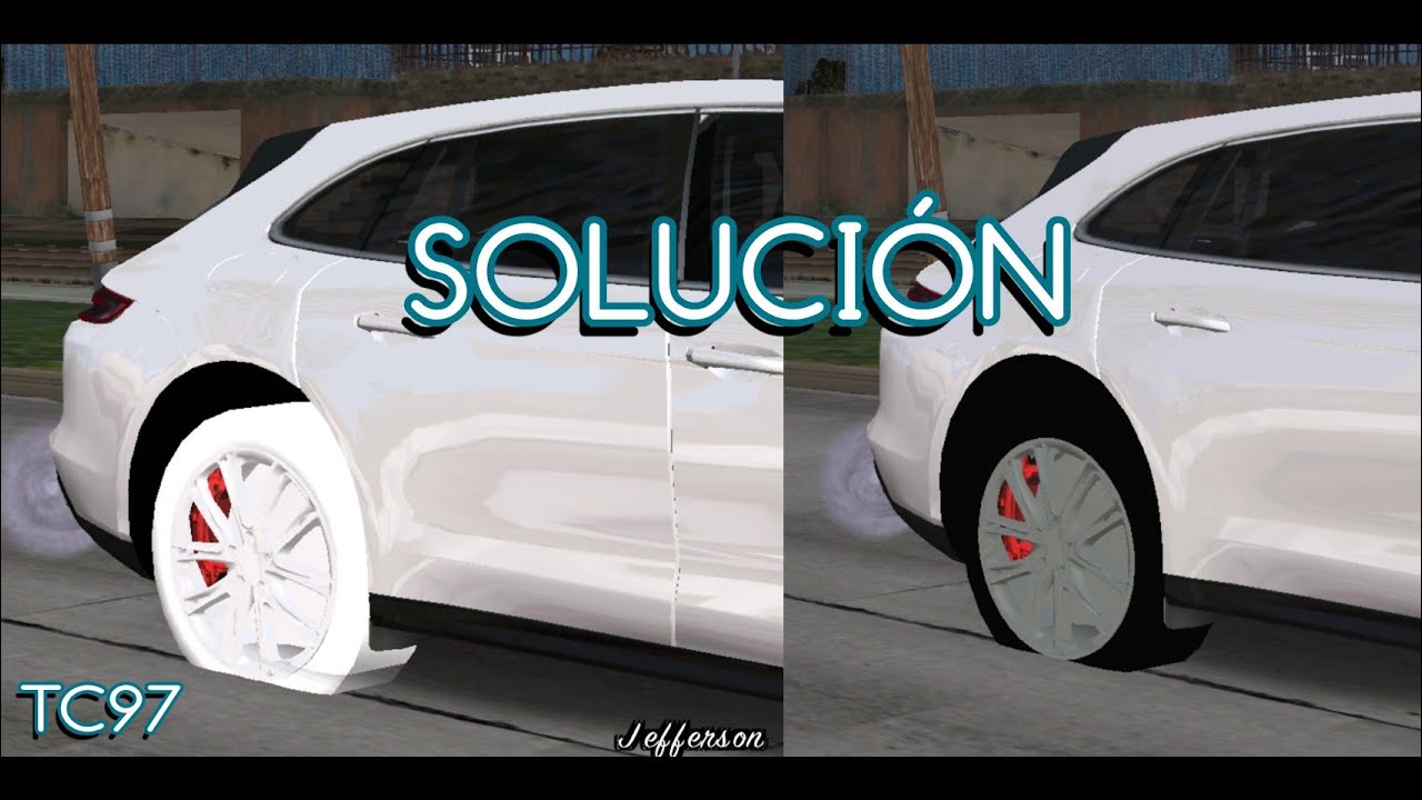 Llantas Blancas? SOLUCIÓN! [Método 1] - TC97 | GTA SA ANDROID v1.08 & v2.00