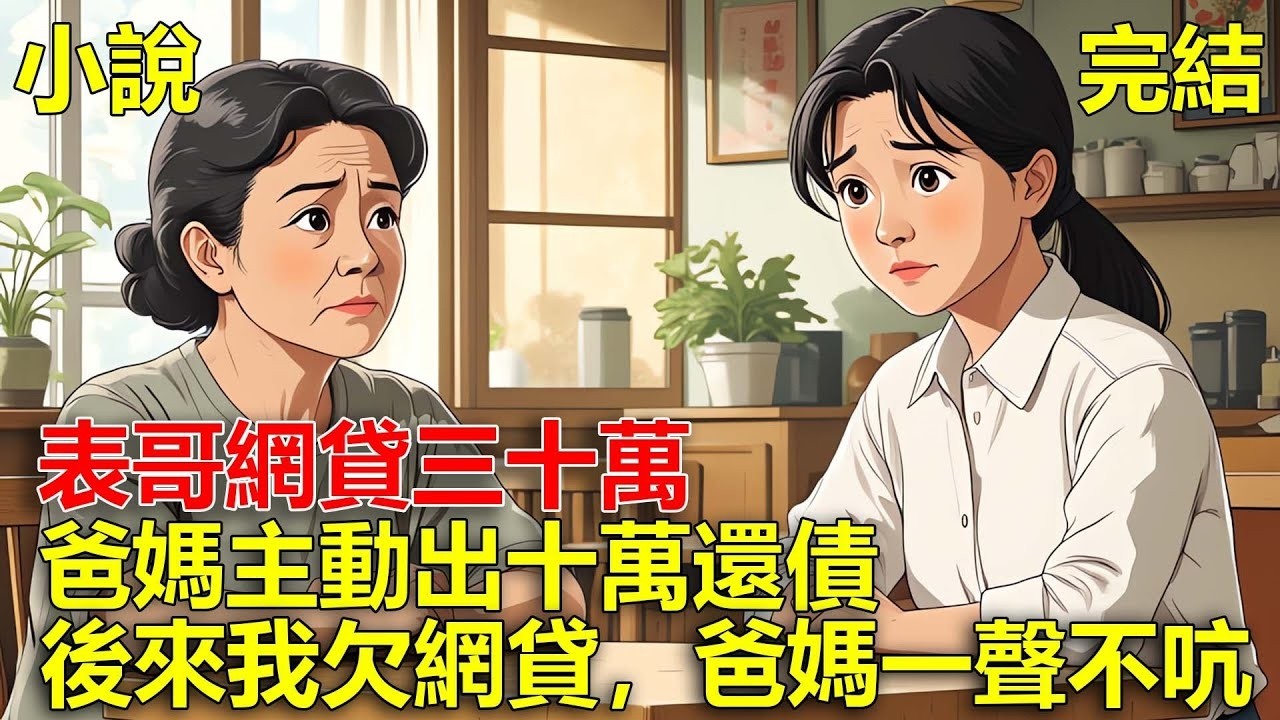 表哥網貸三十萬，一生節約的爸媽主動出十萬還債，後來我欠了網貸，爸媽卻一聲不吭了！