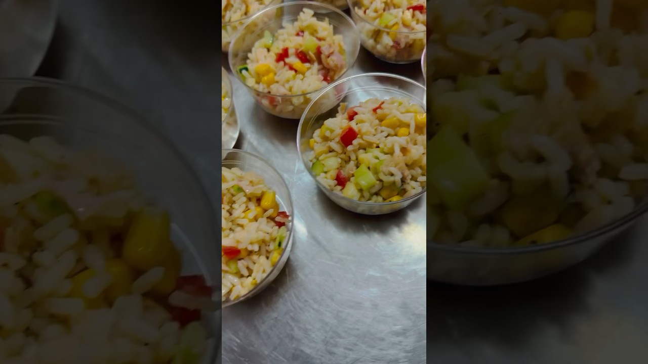 Insalata Di Riso#food#cooking#shortvideo#tuna #vegetarian