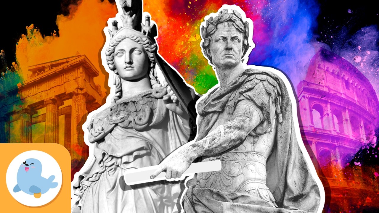 Ancient Greece and the Roman Empire 🏛️ History for Kids 🌍 Compilation