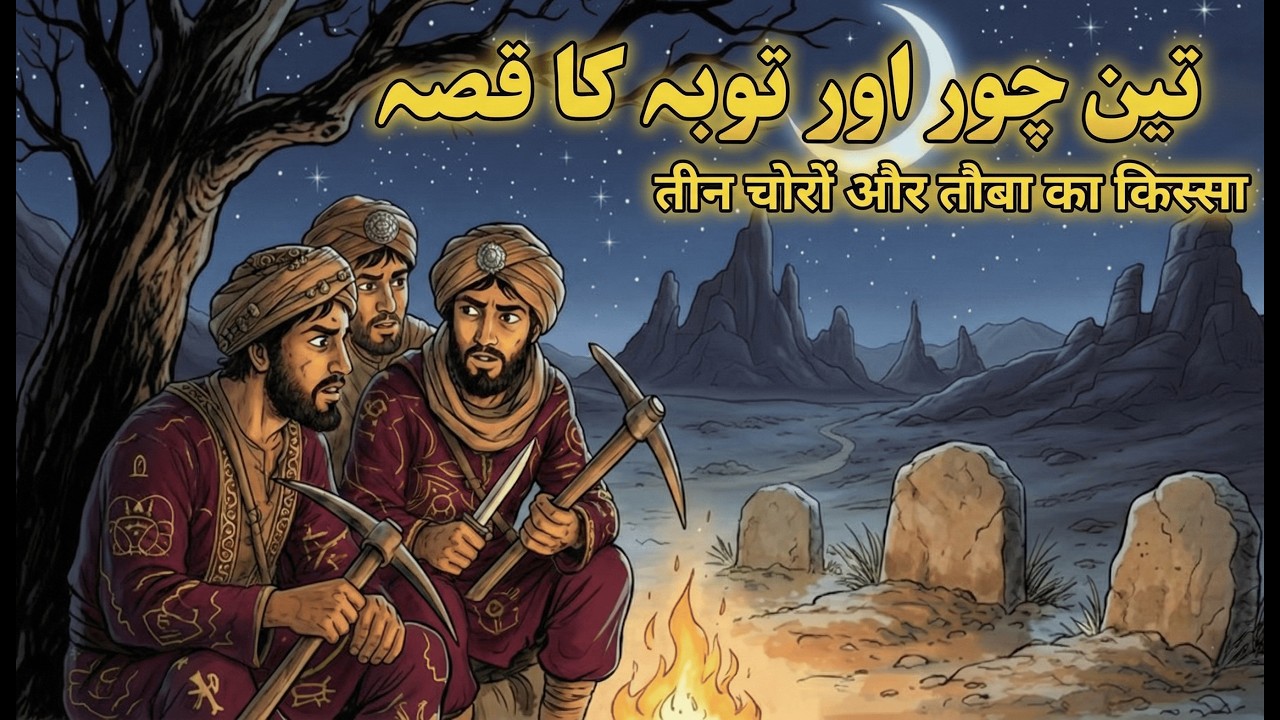 3 Chor Aur Taubah Ka Kissa | Hindi Moral Story | Hindi Kahani
