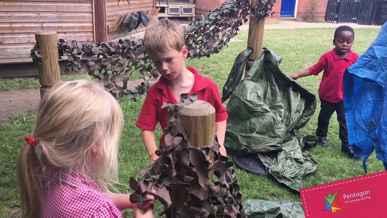 EYFS Play Equipment at Kersey Primary School