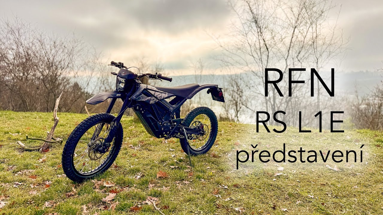 RFN RS L1E - bestie, co stojí jako skútr 😱. Představení 🏍️