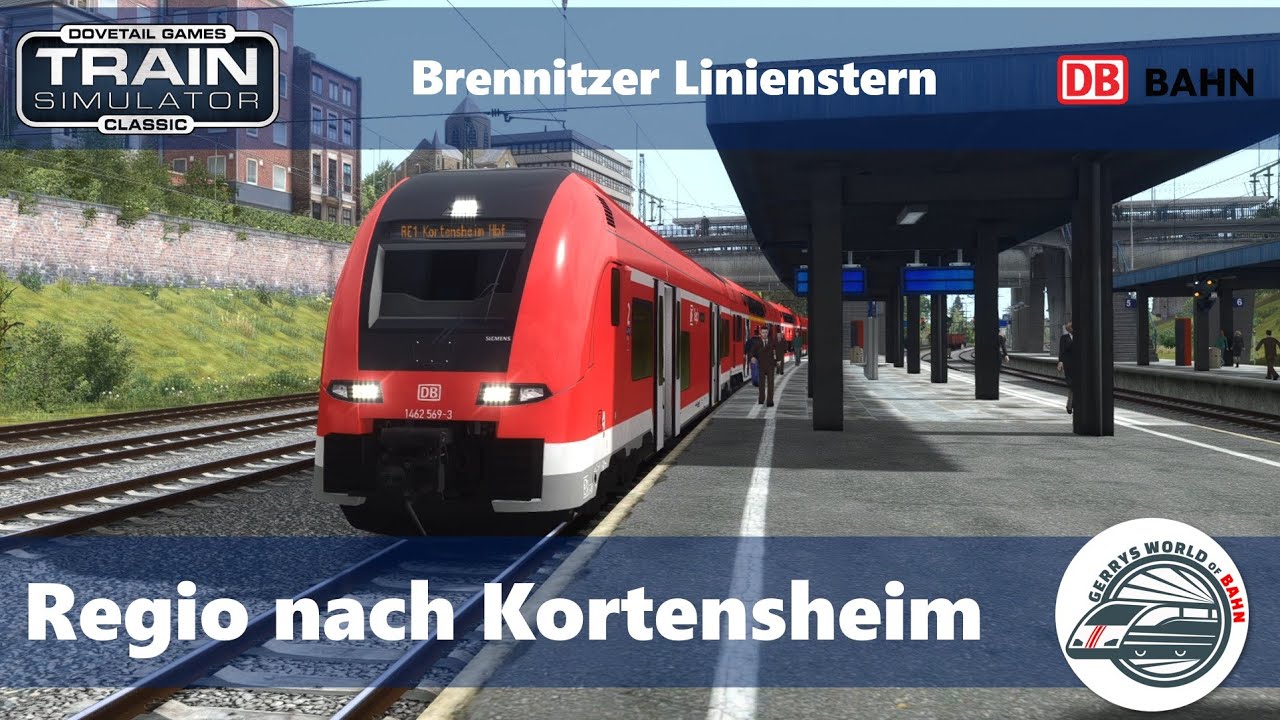 Regio nach Kortensheim | TS Classic | Brennitzer Linienstern | Siemens Desiro HC (Repaint)