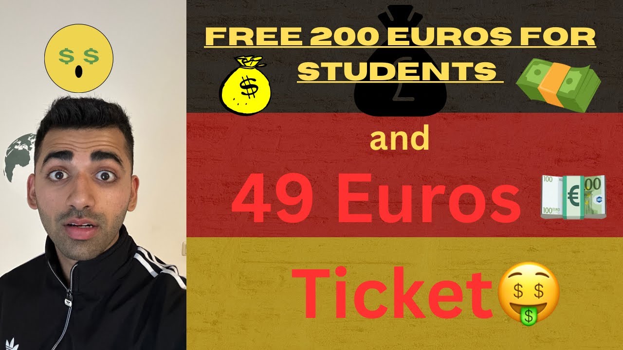 Free 200 Euros 🤑 for Students in Germany🇩🇪 | 49 Euros Ticket for whole Germany|