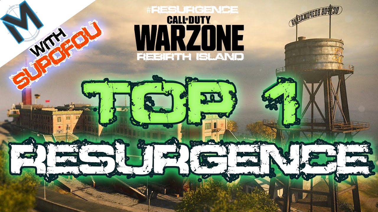 Top 1 Warzone Rebirth Island avec @supofou