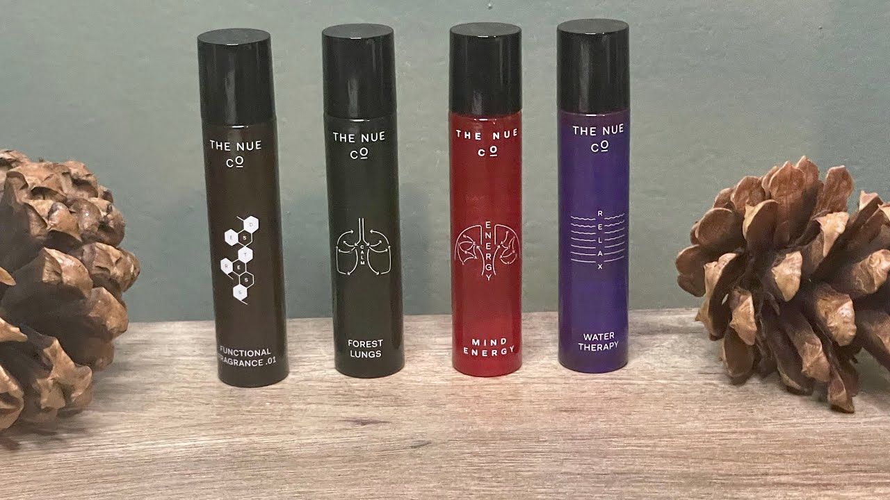 Review of all 4 Functional Fragrances from The Nue Co