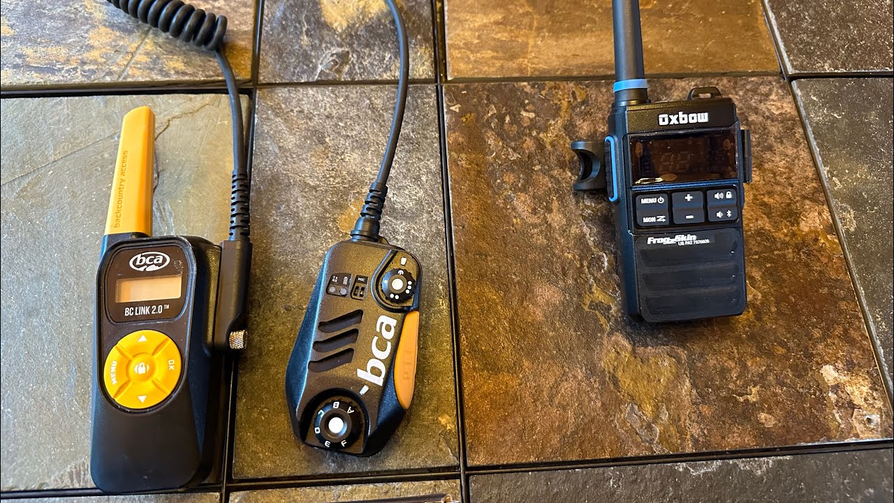 Oxbow Renegade X vs BCA Link 2.0 Radio Comparison