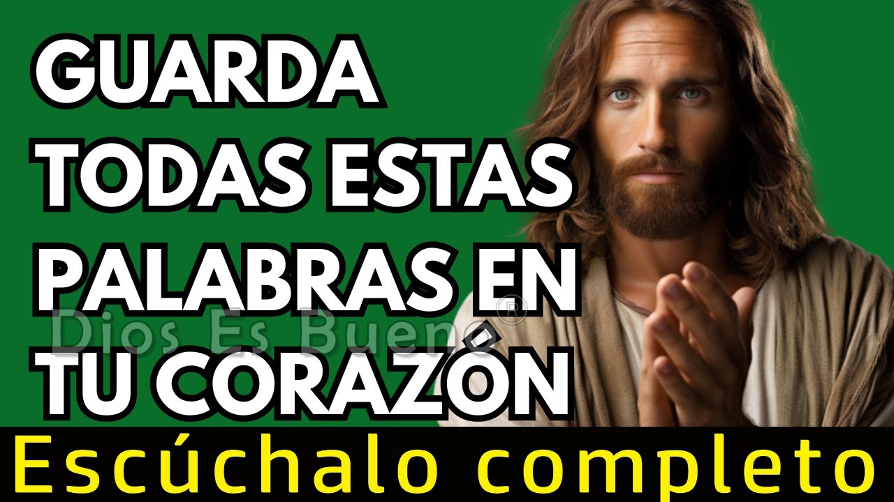 Dios te dice hoy, Talvez ahora no entiendas pero guarda estas palabras en tu corazón | Dios Es Bueno
