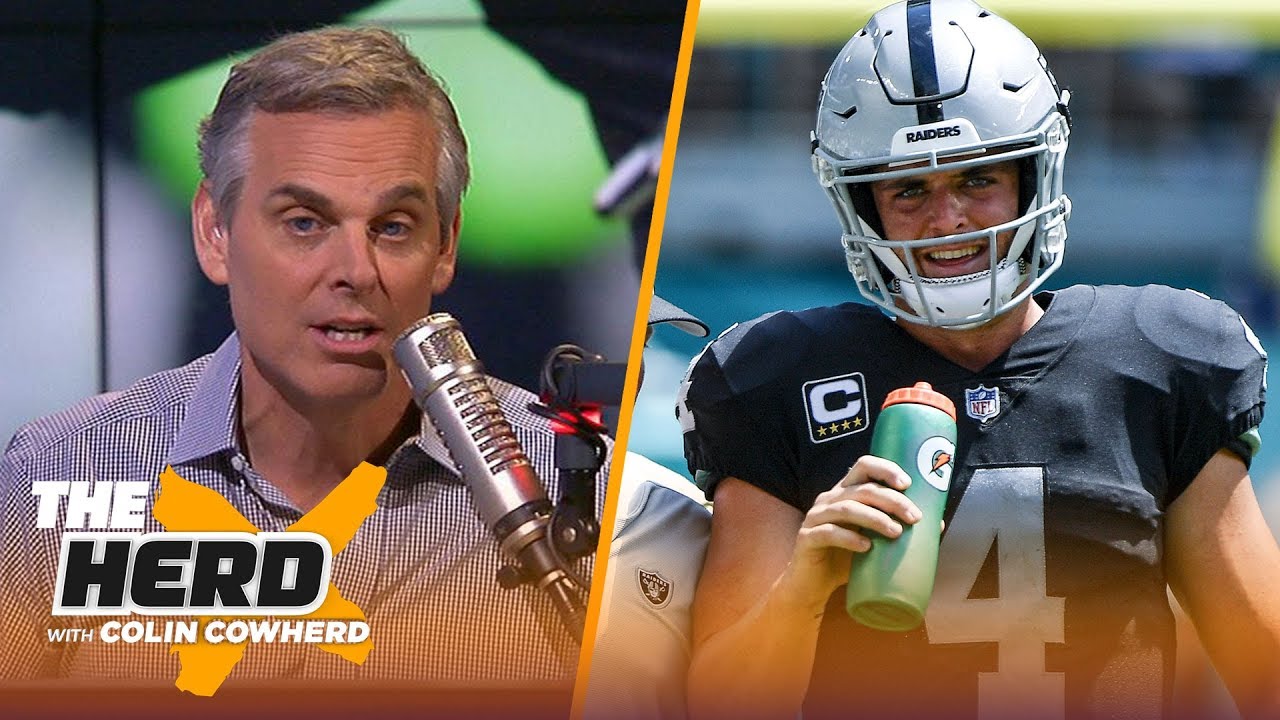 Colin Cowherd: Jon Gruden should be 'very careful' about trading Derek Carr | NFL | THE HERD