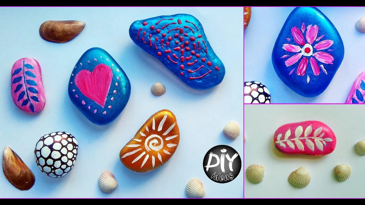 Creative Painting Rocks Ideas - DIY Stone Art Crafts For Room Decor