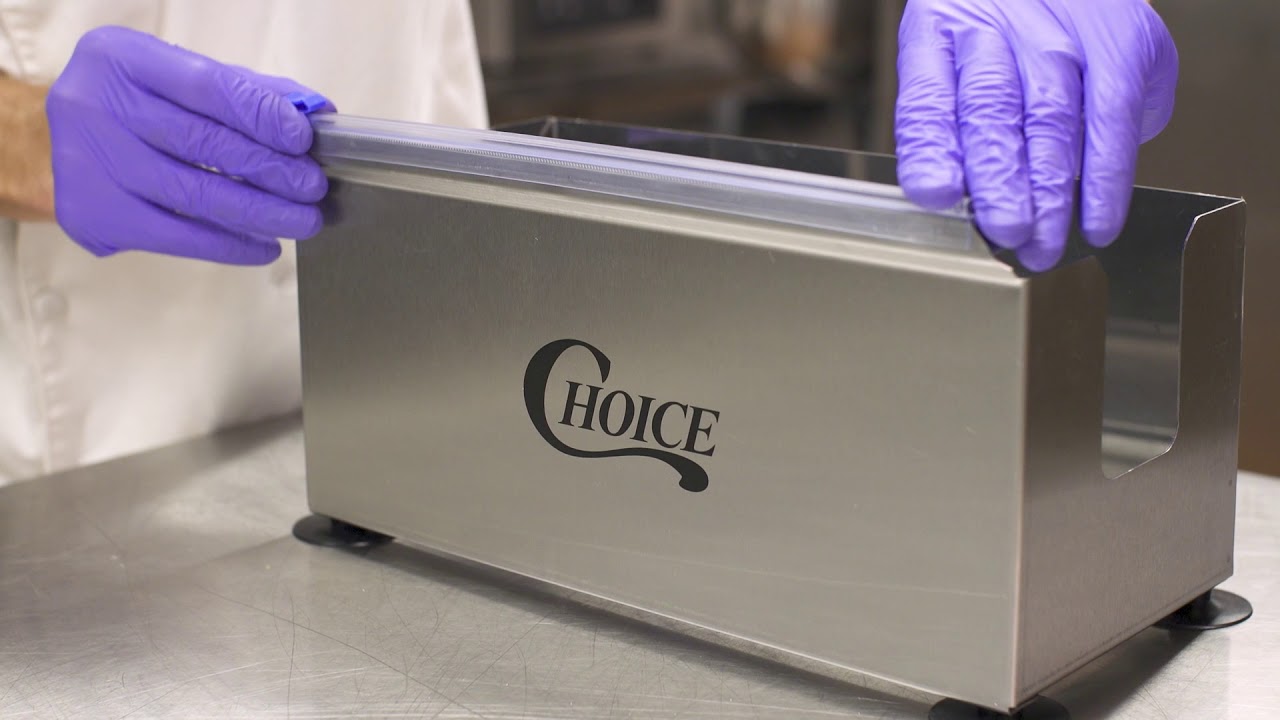 Choice Stainless Steel Film and Foil Dispensers