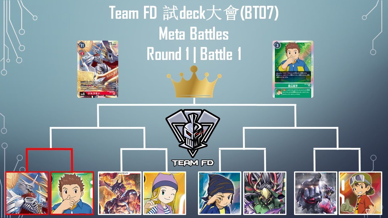 Digimon TCG BT7 Meta Deck Battle Video: Jessmon VS Green Hybrid  數碼暴龍對戰片 【傑斯獸】 & 【綠戰魂】 [DTCG] |BT07|