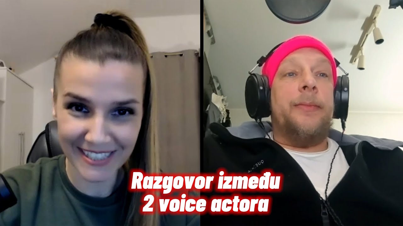 Uobičajeni razgovor između 2 voice actora! 👋😂