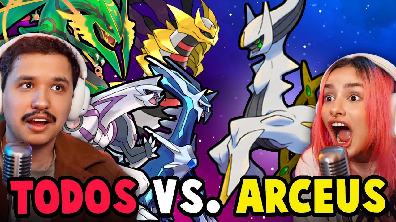 POKÉMONS QUE VENCERIAM O ARCEUS? O DEUS DOS POKEMONS | LeeGengar