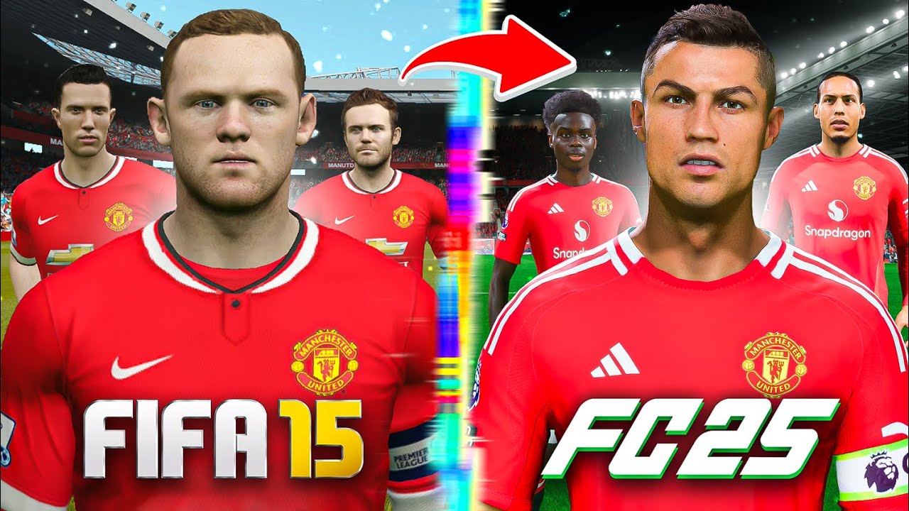Я перестраиваю &laquo;Манчестер Юнайтед&raquo; из FIFA 15 в FC 25!