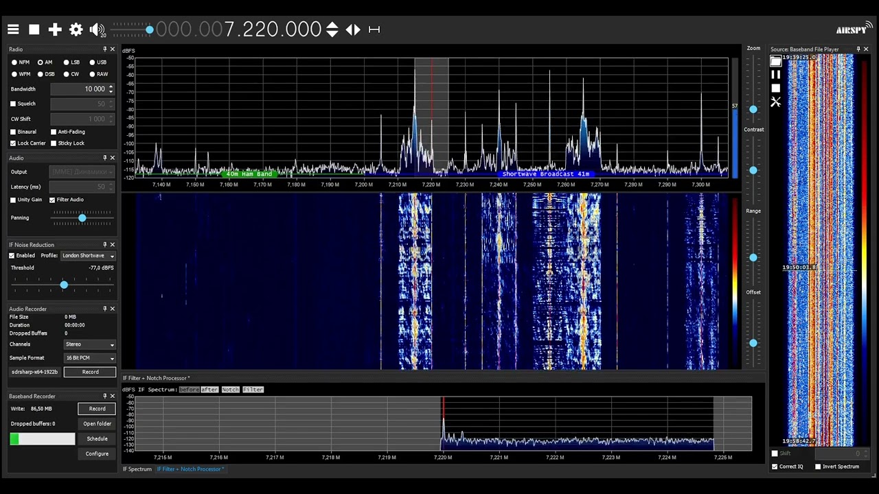 Voice of Vietnam (French) 7220 kHz in Moscow