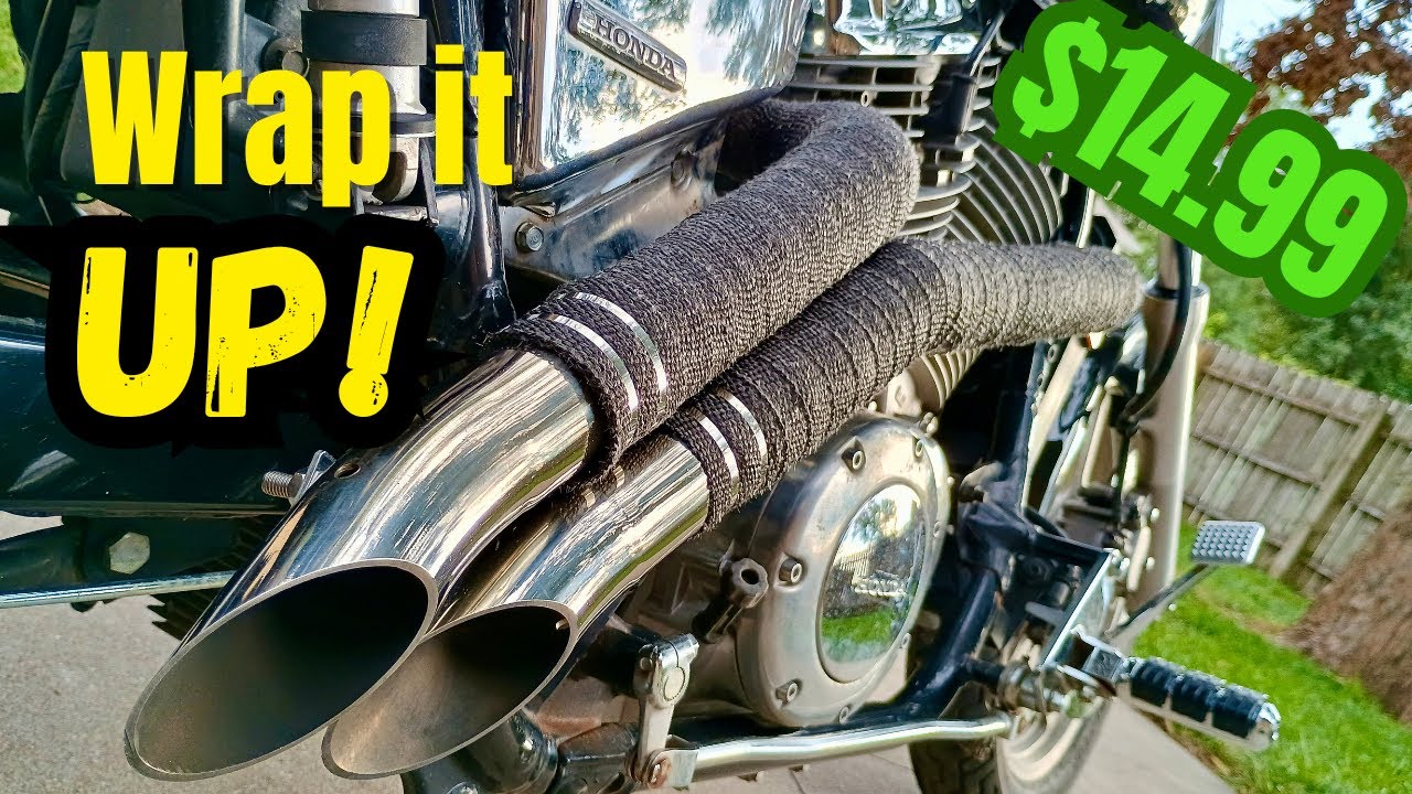 Exhaust Wrap / How to use it / Start to Finish