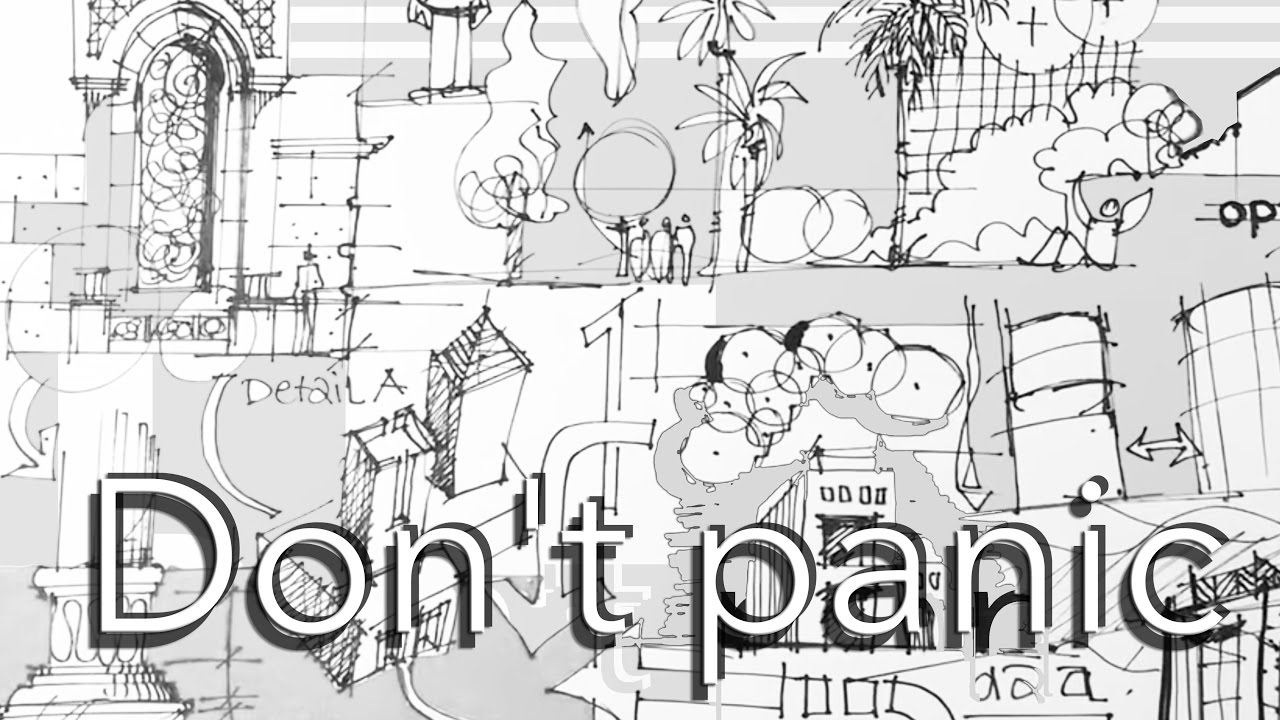 Architecture Sketch Tutorial 1  Don't panic