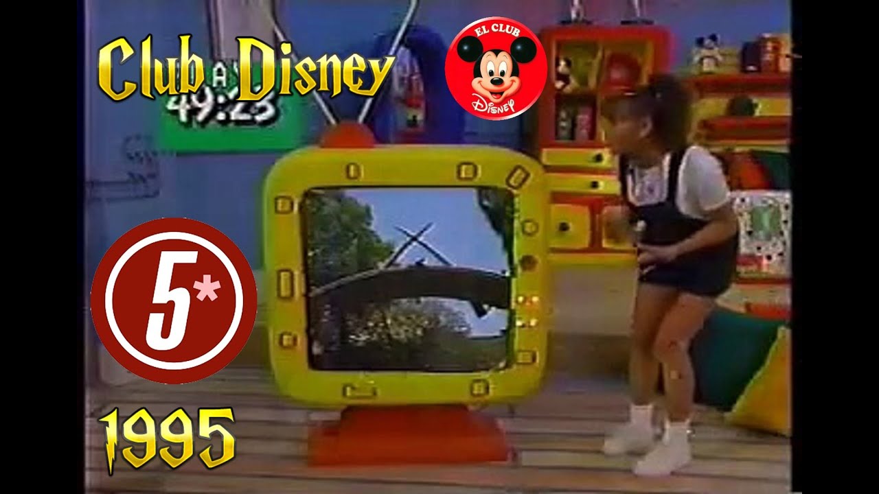 Club Disney Mexico 1995 canal 5 - historia y aventuras navide&ntilde;as del programa