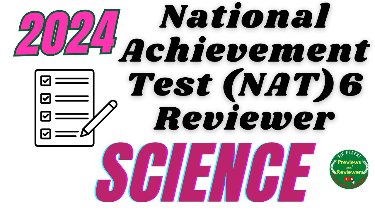 2024 NAT Reviewer for 6th Grade Science / 80 Questions by Sir Elbert
