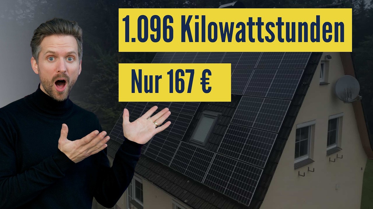 Energiekosten halbiert dank Photovoltaik-Anlage und Speicher - Heizung und Mobilit&auml;t mit PV-Strom