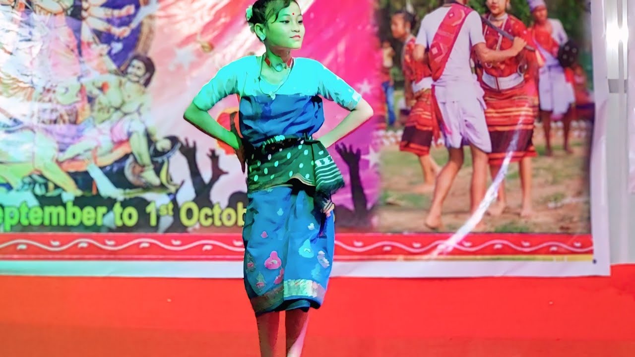 Fir Fir Far Far pati Rabha Dance Sulguri Durga puja 2025