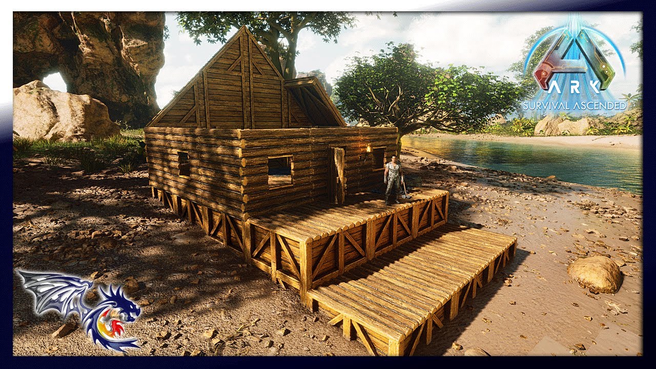 The Start Of Our New Island Home | ARK: The Island Ascended #2