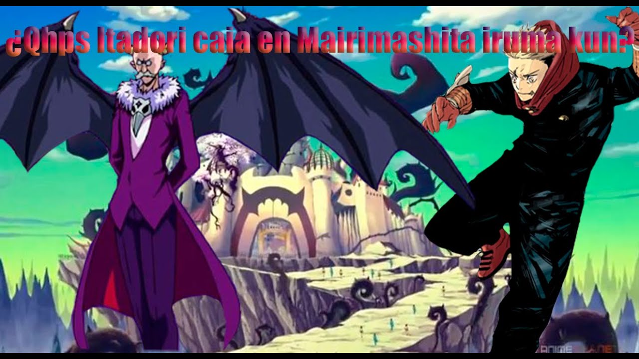 Yuji Itadori en Mairimashita Iruma-kun - Capitulo 1 #manga #anime #resumen #fanfiction #fanfic #jjk