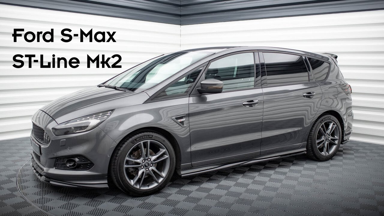 Ford S-Max ST-Line Mk2 (2014 - 2023) | Maxton Design Splitter Set | Presentation #345