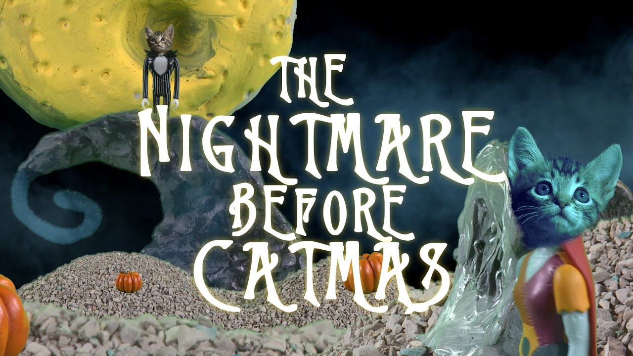 NIGHTMARE BEFORE CHRISTMAS (Cute Kitten Version)