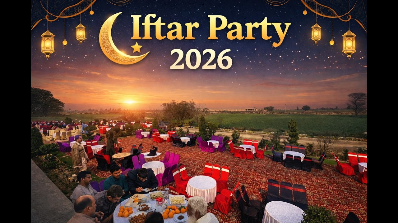Iftar Party 2026 At Dera | Watch Full Vlog