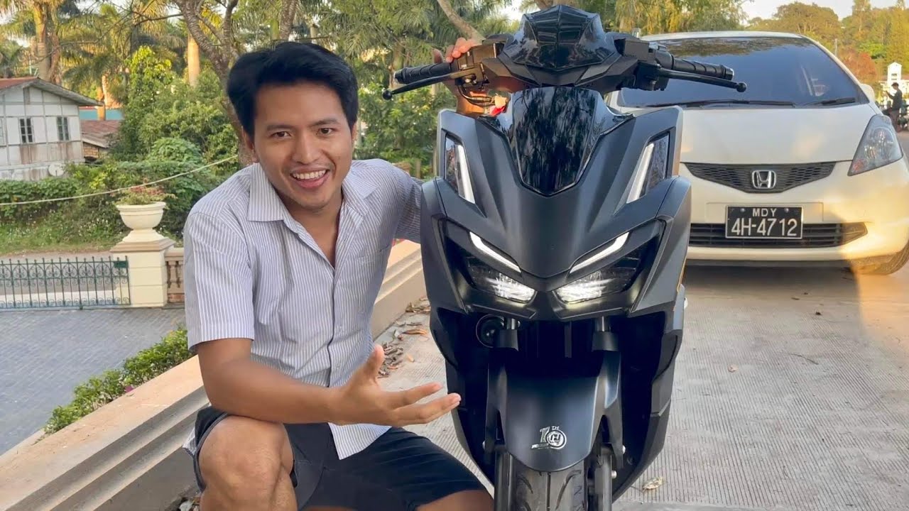 2022 Honda Click160i အလန်းဆုံးauto ဘီးတွေထဲက တစ်စီးဖြစ်ပါတယ်