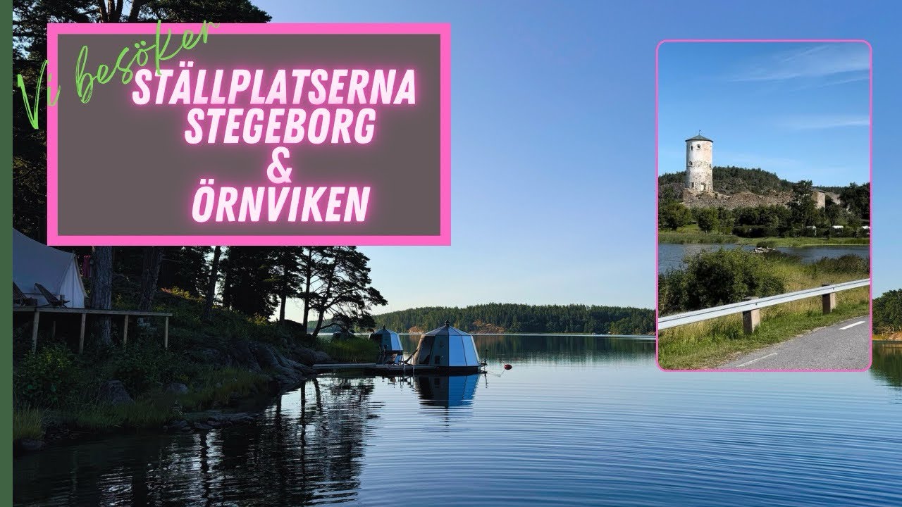 Stegeborg & Örnviken med husbil – Sveriges skärgård 2024