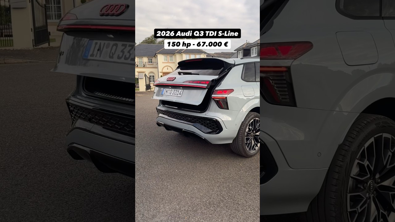 What do you think of the new Q3?💬 #audi #q3 #audiq3 #sline