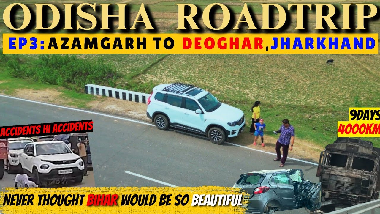 Delhi to Odisha By Road| Jagannath Puri Roadtrip| EP3: Baba Baidyanath Dham Deogarh #travelvlog